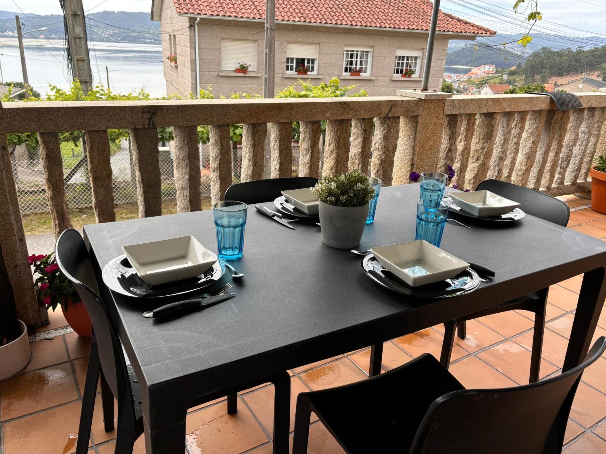 Casita Rural Acogedora Villa Combarro Eksteriør bilde