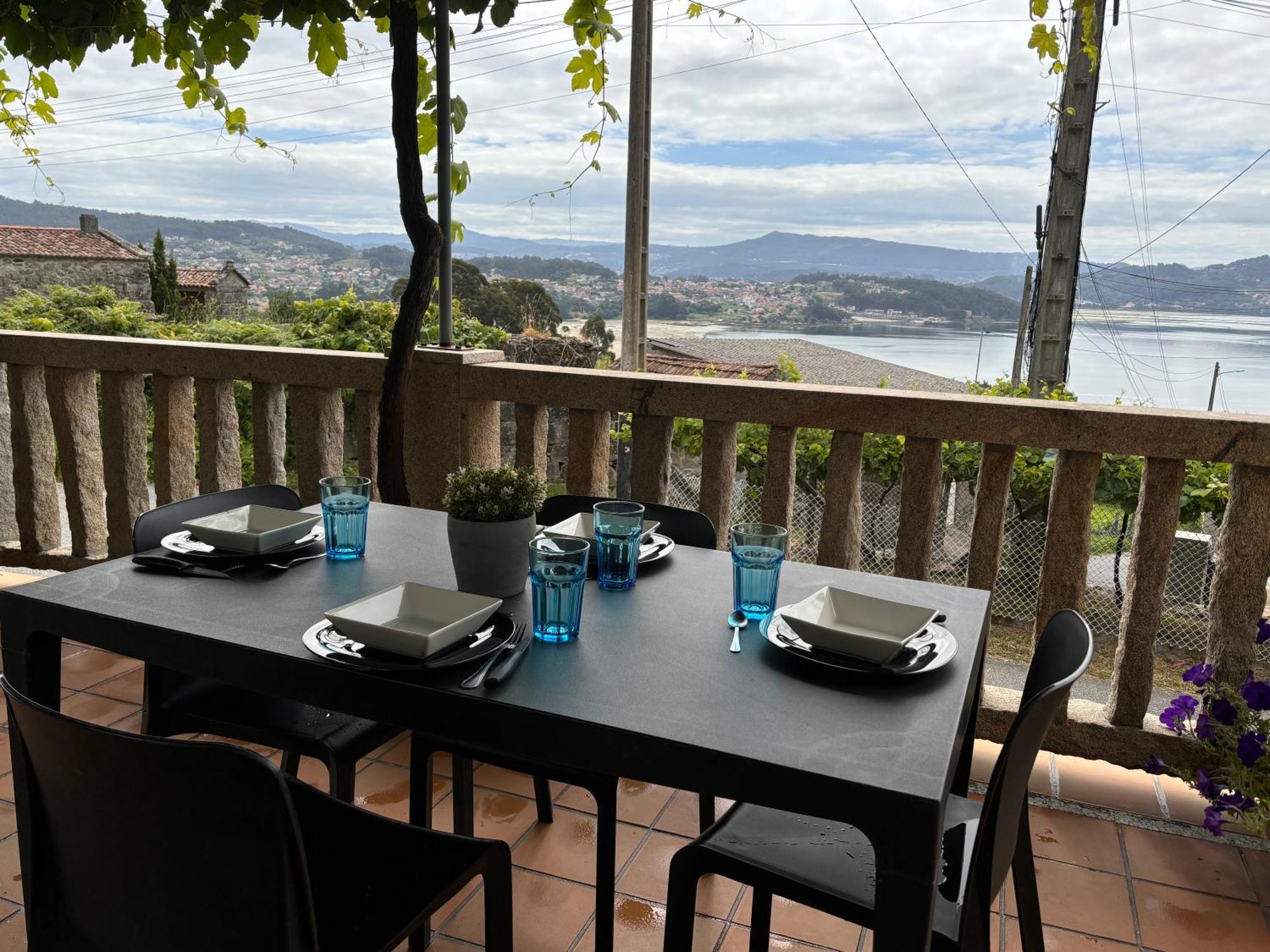 Casita Rural Acogedora Villa Combarro Eksteriør bilde