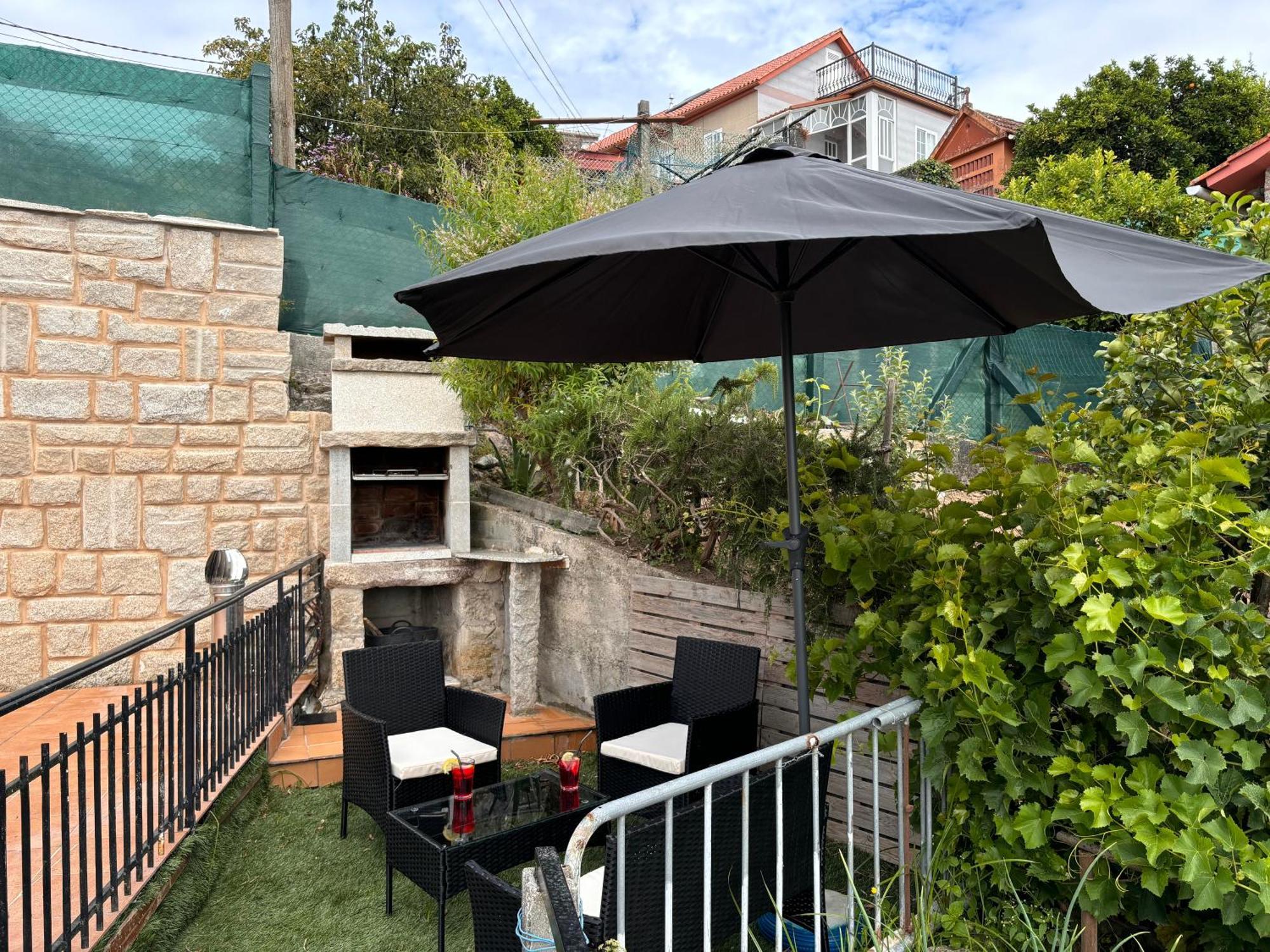 Casita Rural Acogedora Villa Combarro Eksteriør bilde